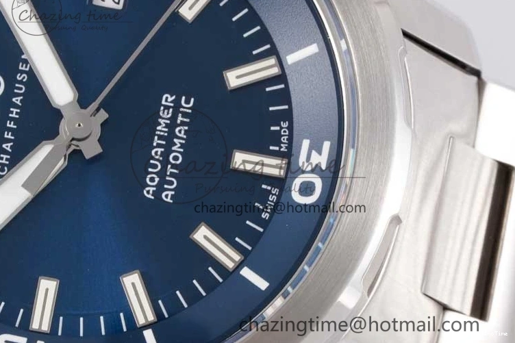 MIROTIME 0203 Versatile Aquatimer SS IW3290 V6SF 1:1 Best Edition Blue Dial on SS Bracelet A 7031